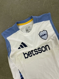 MUSCULOSA BOCA JUNIORS ENTRENAMIENTO BLANCA 2024 2025 - comprar online