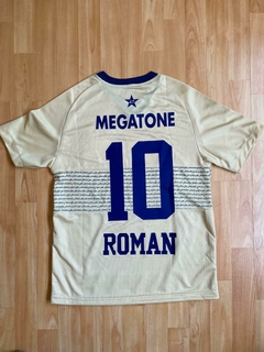 CAMISETA BOCA JUNIORS RETRO DORADA RIQUELME BORDADA - comprar online