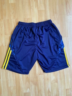 SHORT BOCA JUNIORS BERMUDA CON CIERRE ENTRENAMIENTO 2025 NUEVA - tienda online