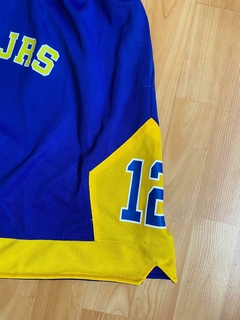 SHORT BOCA JUNIORS BERMUDA CON BOLSILLOS ESTILO NBA BORDADA en internet