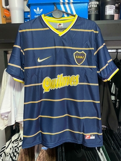 CAMISETA BOCA JUNIORS RETRO MERCOSUR 1998