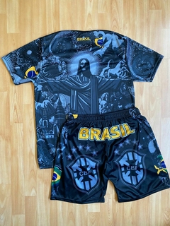 CONJUNTO BRASIL POTRERO CRISTO REDENTOR CALIDAD PREMIUM CAMISETA Y SHORT - comprar online