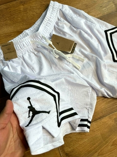 SHORT BERMUDA NBA JORDAN DIAMOND BLANCO IMPORTADO G5 en internet