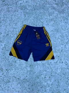 SHORT BOCA JUNIORS BERMUDA CON CIERRE BORDADO - comprar online