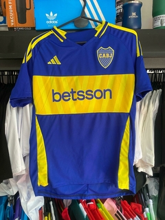 CAMISETA BOCA JUNIORS ANDER HERRERA MANGA CORTA TITULAR 2025 en internet
