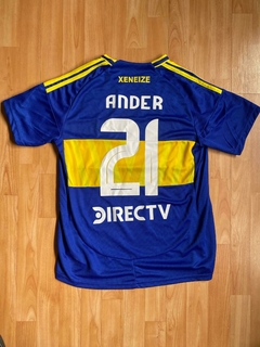 CAMISETA BOCA JUNIORS ANDER HERRERA MANGA CORTA TITULAR 2025 - comprar online