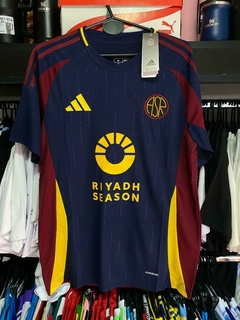 CAMISETA ROMA ITALIA SUPLENTE AZUL IMPORTADA G5 - comprar online