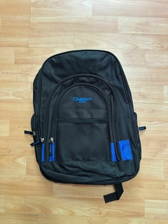 0892 MOCHILA IMPORTADA G5 NEGRO CON AZUL - comprar online