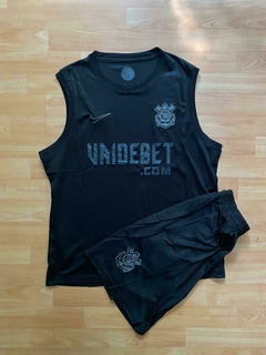 CONJUNTO IMPORTADO G5 CORINTHANS BRASIL ENTRENAMIENTO FULL BLACK en internet