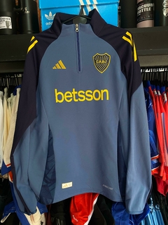 BUZO MEDIOCIERRE BOCA JUNIORS ENTRENAMIENTO AZUL 2025