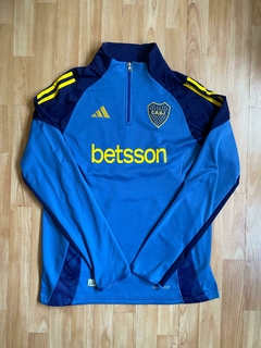 BUZO MEDIOCIERRE BOCA JUNIORS ENTRENAMIENTO AZUL 2025 en internet