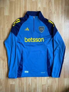 BUZO MEDIOCIERRE BOCA JUNIORS ENTRENAMIENTO AZUL 2025 - comprar online