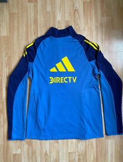 BUZO MEDIOCIERRE BOCA JUNIORS ENTRENAMIENTO AZUL 2025 - tienda online