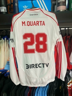 CAMISETA RIVER PLATE MARTINEZ QUARTA TITULAR MANGA LARGA NUEVA 2025 - comprar online