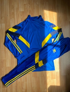 CONJUNTO BOCA JUNIORS RETRO BUZO Y PANTALON NUEVO 2025 - comprar online