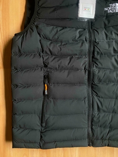 CHALECO NORTH FACE TERMICO IMPORTADO NEGRO CON GRIS - FAQ INDUMENTARIA