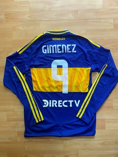 CAMISETA BOCA JUNIORS GIMENEZ MANGA LARGA TITULAR 2025 - comprar online
