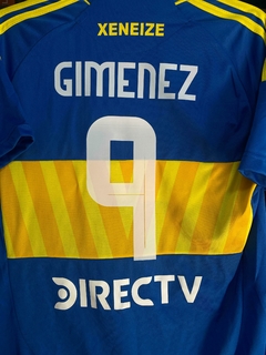 CAMISETA BOCA JUNIORS GIMENEZ MANGA CORTA TITULAR 2025 en internet