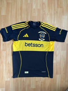 CAMISETA BOCA JUNIORS NUEVA TITULAR 2025 2026 12O AÑOS ANIVERSARIO - comprar online