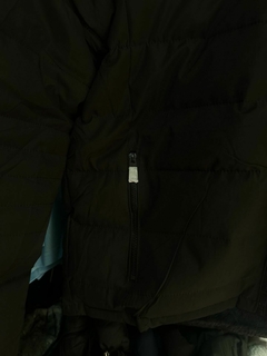 CAMPERA JORDAN POLAR INFLABLE COLOR NEGRO - FAQ INDUMENTARIA
