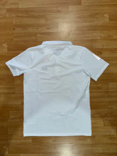 CHOMBA LACOSTE IMPORTADA G5 COLOR BLANCO en internet