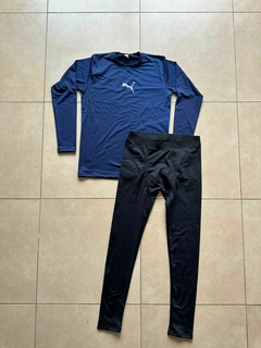 CONJUNTO TERMICO REMERA Y CALZA PUMA