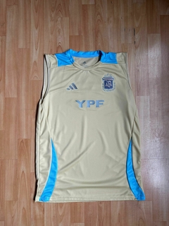 MUSCULOSA AFA SELECCION ARGENTINA DORADA 2024