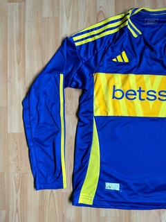 CAMISETA BOCA JUNIORS MANGA LARGA TITULAR 2025 - FAQ INDUMENTARIA