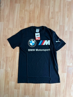 REMERA PUMA BMW MOTORSPORT ALGODON NEGRA