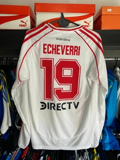 CAMISETA RIVER PLATE ECHEVERRI TITULAR MANGA LARGA NUEVA 2025 - comprar online