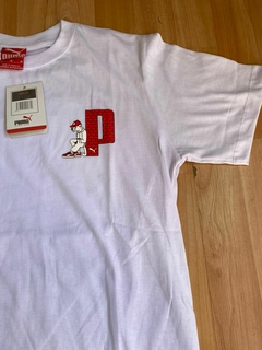 REMERA PUMA SPORTSTYLE ALGODON BLANCA - comprar online