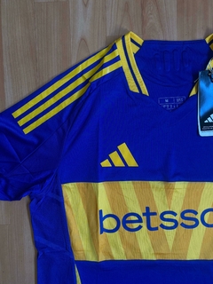 CAMISETA BOCA JUNIORS IMPORTADA VERSION DE JUEGO TITULAR 2025 - comprar online