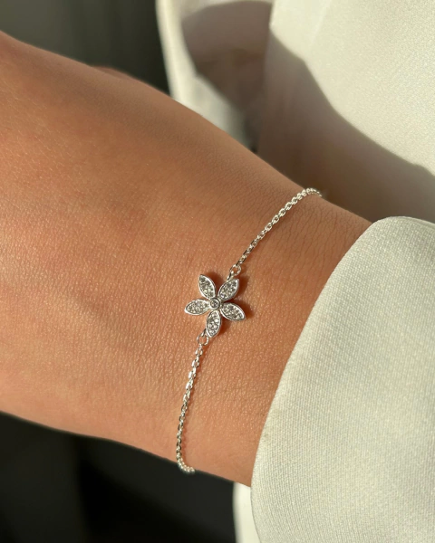 Pulseira flor
