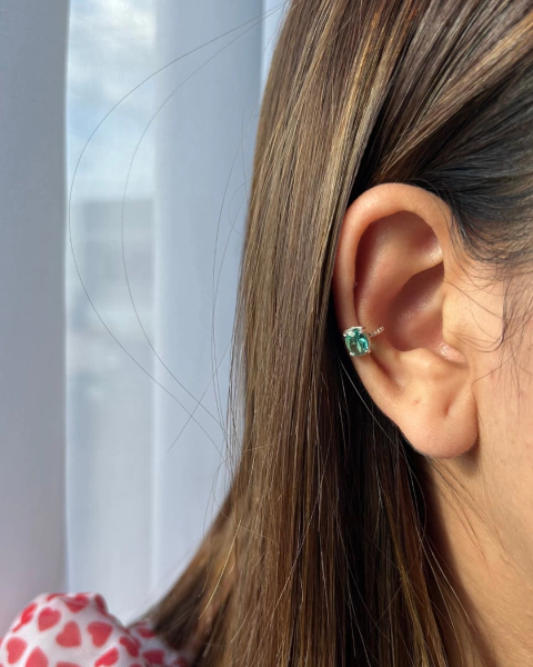 Piercing Fake conch turmalina