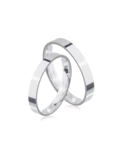 Aliança minimalista 2,5mm
