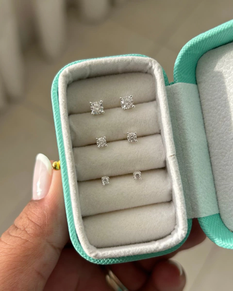 Trio ponto de luz cristal