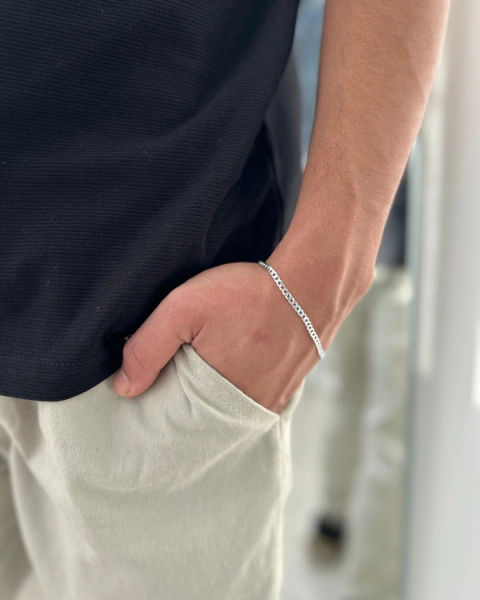 Pulseira masculina Grumet 3mm