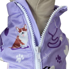 Imagem do Roupa cirúrgica pós-operatória para cachorro fêmea Duz Pets
