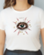 Camiseta T Shirt Feminina Modinha Olho Gucci - comprar online
