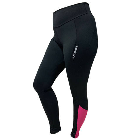 Calça Ciclismo Stilo Bike Colors Feminina Rosa