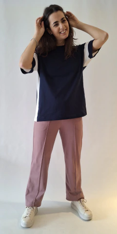 PANTALON LOCKY c/ BOLSILLO Y ALFORZA (100% ALGODÓN PEINADO PREMIUM) - Formato Ropa Deportiva