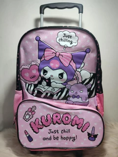 MOCHILA KUROMI WABRO CON CARRO - comprar online