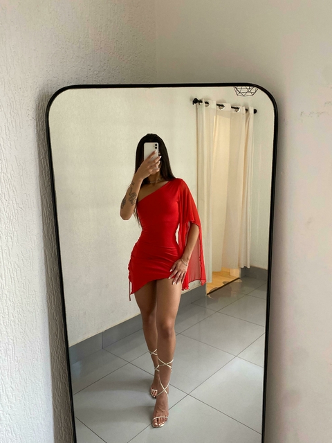 VESTIDO AYLA - VERMELHO
