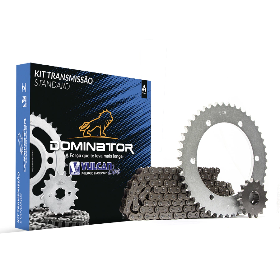 Kit Relação Transmissão Xtz 250 Lander Aço 1045 Vulcanbor