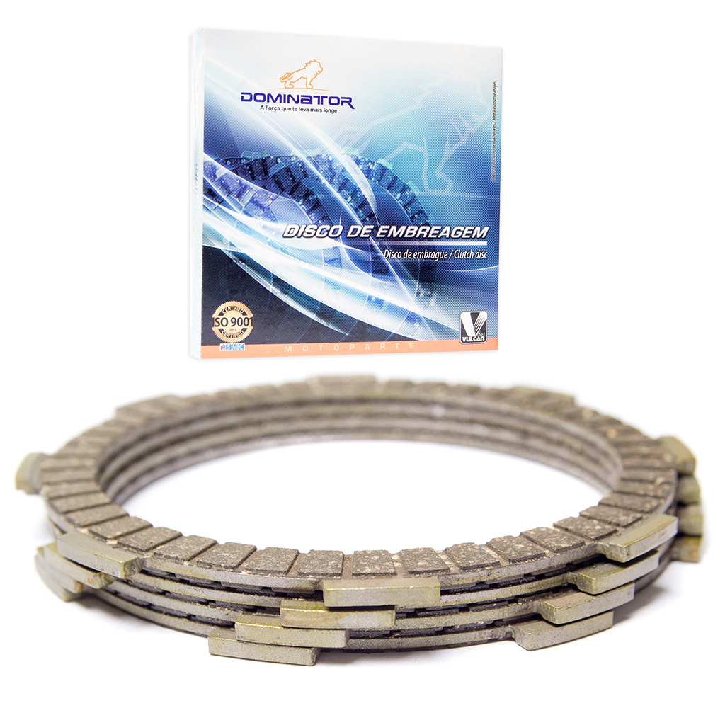 Kit Disco De Embreagem Moto Honda Biz Pop 100 C-100 Dream