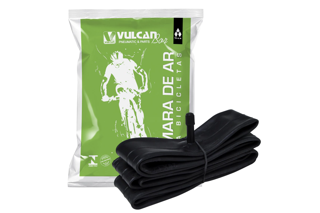 Camara De Ar Bicicleta Bike Aro 26 Bico Curto Vulcanbor
