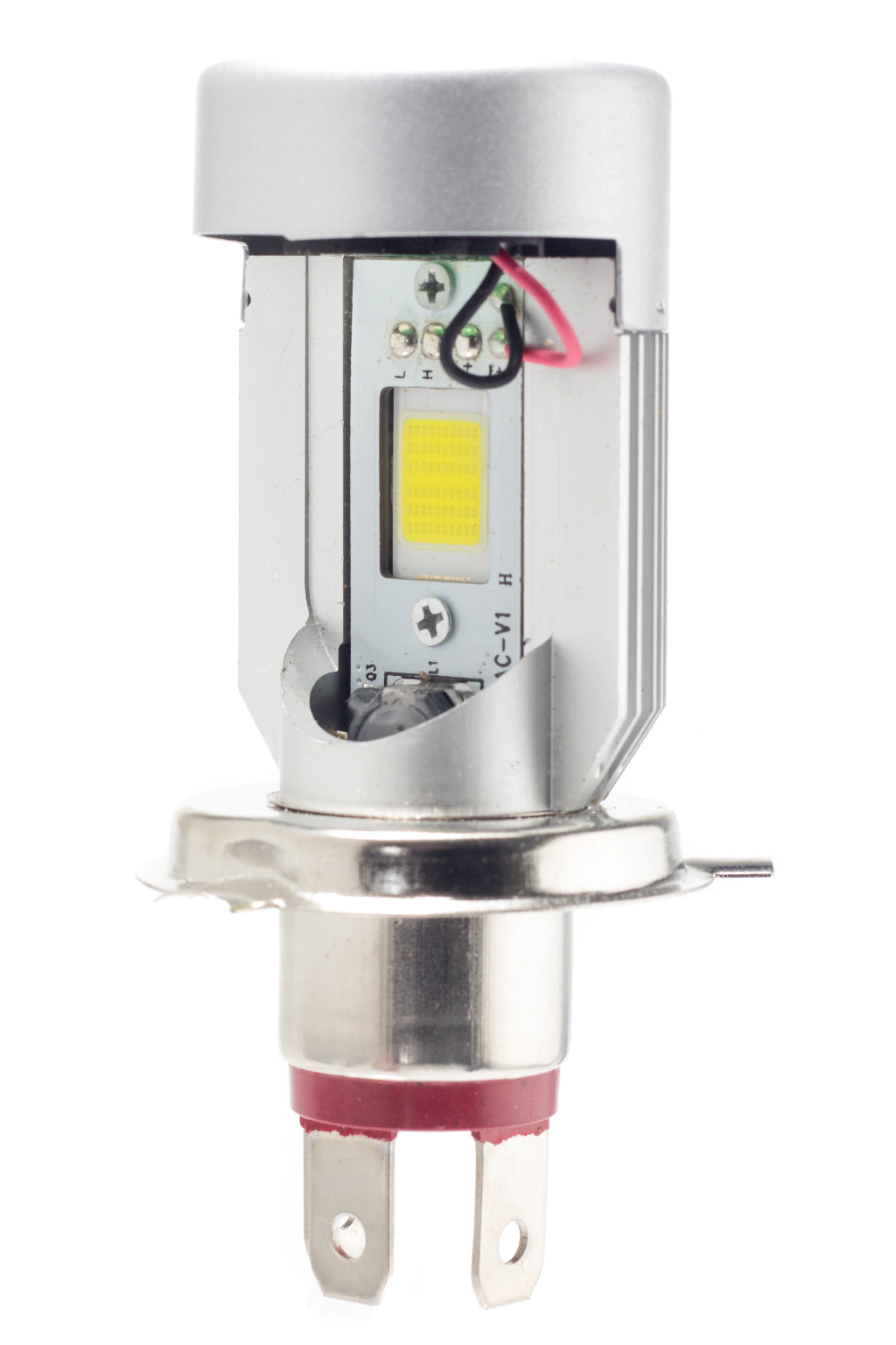 Lâmpada Led Super Branca H4 30w Para Farol De Moto E Carro