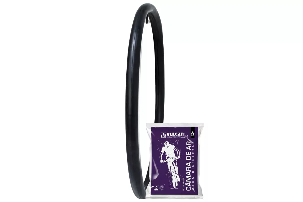 Câmara de ar Bike Bicicleta Aro 29 Válvula Americana Bico longo 48mm Vulcanbor