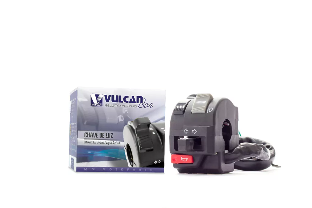 Punho Chave de Luz Interruptor Ybr 125 Factor Xtz Vulcanbor