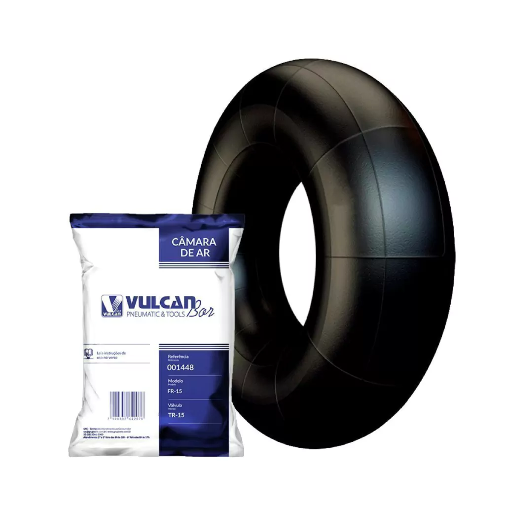 Kit 10 Câmara de ar Automóvel Fusca Agrícola Aro 15 Tr15 Vulcanbor